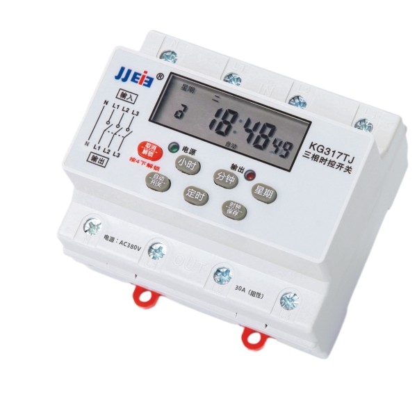 KG317  Three-phase four wire time control switch