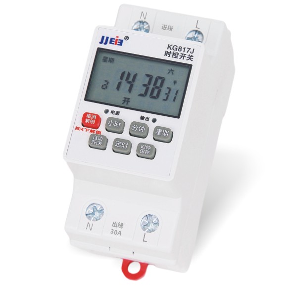 KG817J  Large screen time control switch